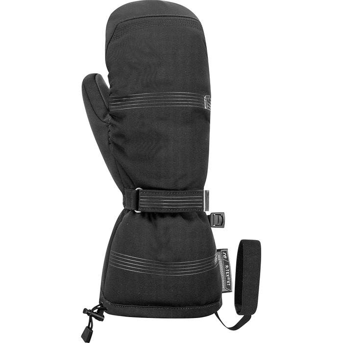 Жіночі лижні рукавиці Reusch Cozy R-Tex XT з пуховою ізоляцією та водонепроникною мембраною, дуже теплі зимові рукавички для снігу, чорні, розмір 7