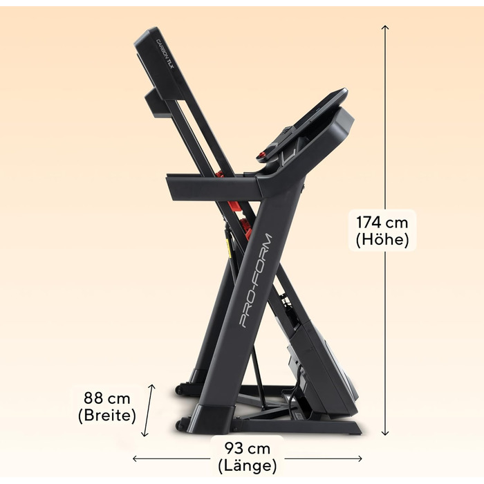 Бігова доріжка ProForm Carbon TLX - для ефективних кардіотренувань