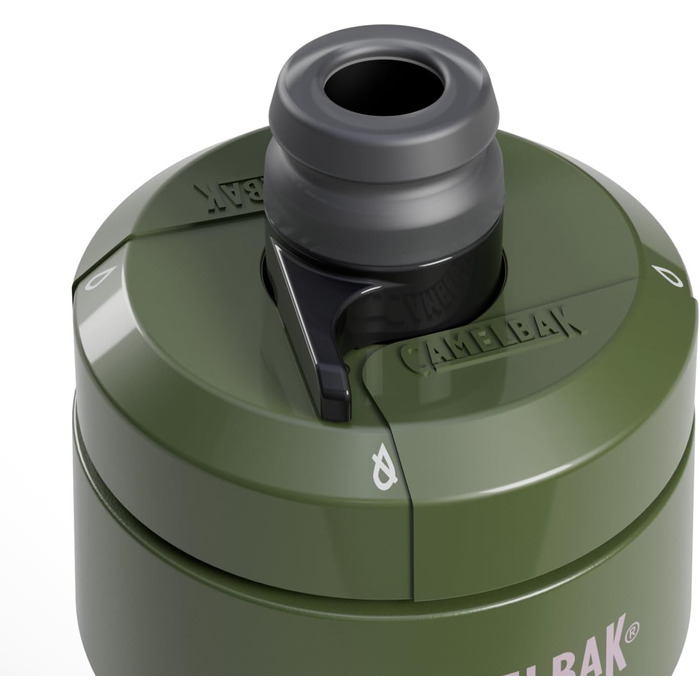 Фляга для велосипеда Camelbak Podium 24oz – самозакривний ковпачок, не протікає, BPA/BPS/BPF-free, легке очищення, чорний, 710 мл