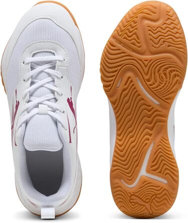 Дитячі кросівки PUMA Varion II Jr для залу (indoor) - 37 EU, білий/ягідний