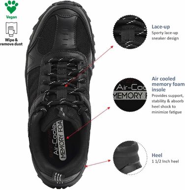 Черевики трекінгові чоловічі Skechers GEMÜTLICH SPORTLICH Bionic Trail - чорні (41.5 EU)