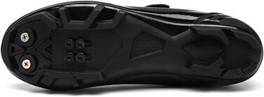 Велотуфлі для чоловіків та жінок XXXX MTB, Radsportschuhe, Mountainbike, кросівки, дихаючі, для активного відпочинку, велосипедні, Spin MTB, 36-47 EU, білий (39 EU, чорний)