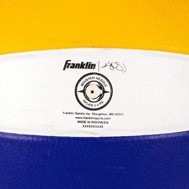 Franklin Sports волейбольні м'ячі для залу: Premium 9000 + 6000, офіційний розмір, для дорослих та юнаків, композиційний матеріал, для гри та тренувань