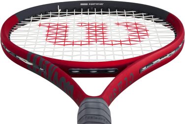 Тенісна ракетка Wilson Clash 100UL v2.0, карбон, баланс у рукоятці, 281 г, довжина 68,6 см, розмір ручки 0