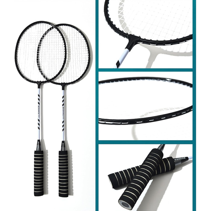 Набір для бадмінтона Carbon Profi: 2 ракетки, сумка, для початківців