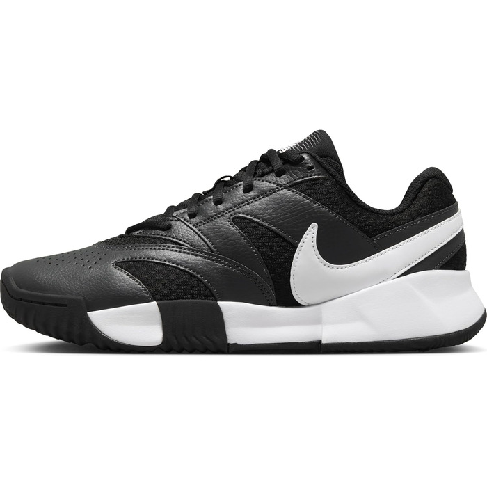 Жіноче тенісне взуття NikeCourt Lite 4 Clay Courts, 40.5 EU, чорний, білий, антрацит