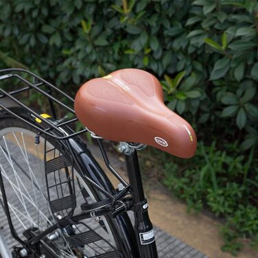 Велосипедне сідло CXWXC з Memory Foam, ергономічне, водонепроникне, амортизуюче, 26 x 18,5 см, для MTB, унісекс, коричневе