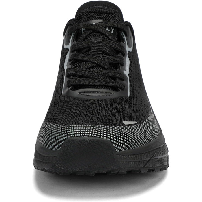 Кріцелі: бігові кросівки для чоловіків з широкою передньою частиною. Ідеальні для трейлраннінгу, бігу по дорогах, трекінгу, спорту та фітнесу. Чорний колір, розмір 44 EU