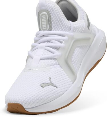 Жіночі кросівки PUMA Softride Enzo 5 для бігу, білий, сріблястий, чорний, металік (37.5 EU)