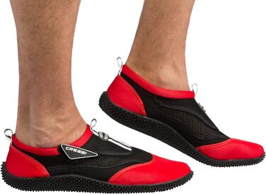 Кросівки для плавання Cressi VariationSheet Reef Jr - дитячі унісекс (чорно-червоні, 43 EU)