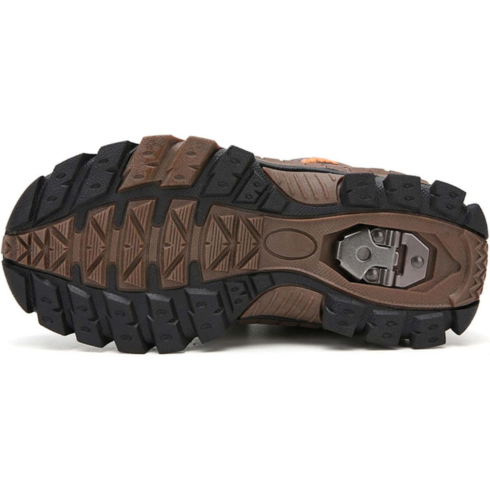 Дитячі зимові черевики Meidiastra для туризму та хайкінгу: теплі, водонепроникні, з антиковзаючою підошвою та застібкою-липучкою (EU 30-40), зелені та коричневі кольори