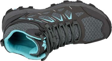 Жіночі кросівки для трейлраннінгу Lico Damen Fraser Anthrazit Türkis, 38 EU