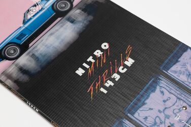 Дитяча сноуборд-дошка Nitro Mini Thrills 138 см, твин-тип, для фрістайлу та парку