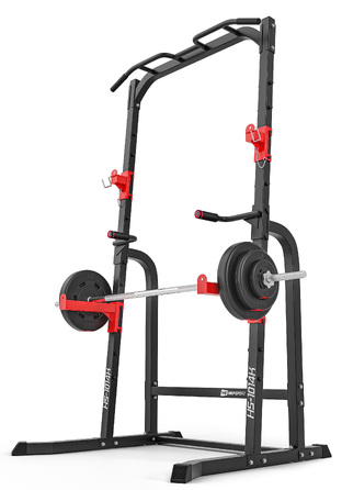 Силова станція Hop-Sport HS-1014K з тримачем для штанги та брусами