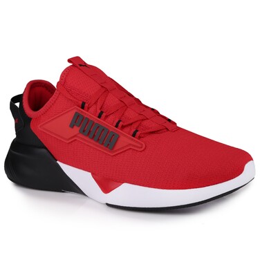 Чоловічі спортивні кросівки Puma Retaliate 2, червоні, легкі, розір 44,5
