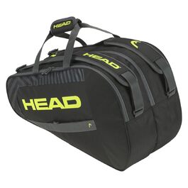 Сумка для падел Head Base Padel Bag Schwarz/Gelb - професійна сумка для ракет та аксесуарів