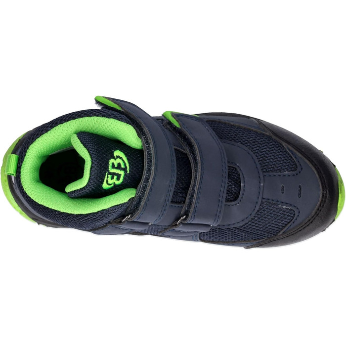 Дитячі кросівки Brütting VCross-L для бігу, 39 EU, блакитний та лимонний