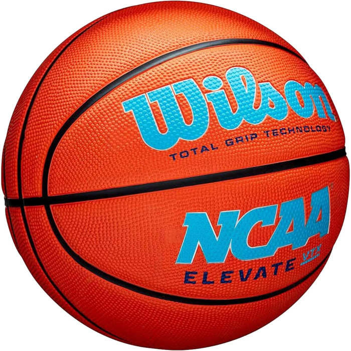 Баскетбольний м'яч Wilson NCAA Elevate VTX №5 для дорослих, помаранчево-синій