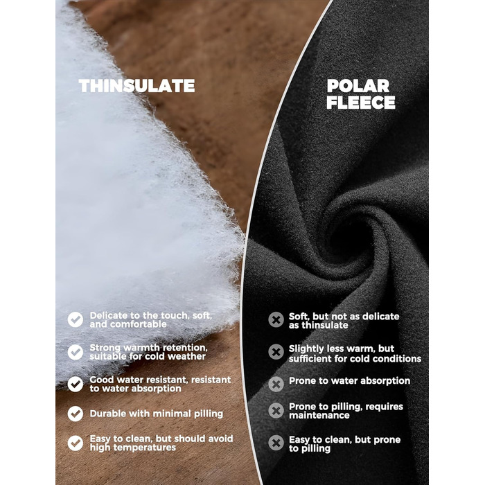 Велосипедні рукавички ROCKBROS для жінок та чоловіків, зимові, Thinsulate, теплі, сенсорні, для MTB, катання, альпінізму, бігу та активного відпочинку (XXL, Thinsulate)