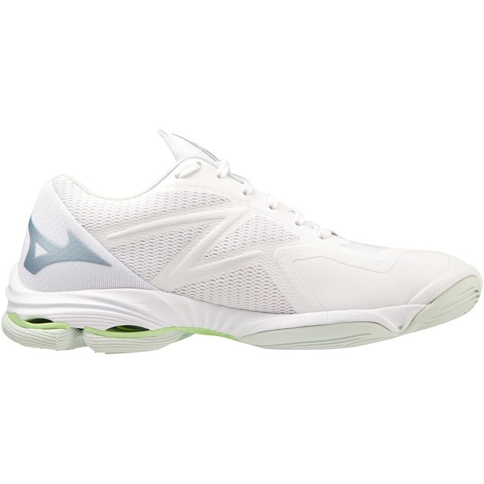 Волейбольне взуття Mizuno Wave Lightning Z7 (жіноче) 44.5 EU, білий та зелений кольори
