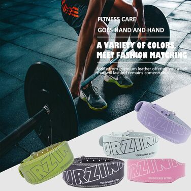 Лідяний пояс для важкої атлетики для жінок з підтримкою попереку 10,2 см для пауерліфтингу та присідання (Великий, A-Schwarz)