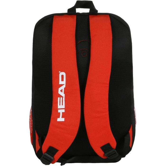 Сумка для тенісу HEAD Core Unisex (Червоно-чорна) - Універсальна спортивна сумка для ракет та аксесуарів