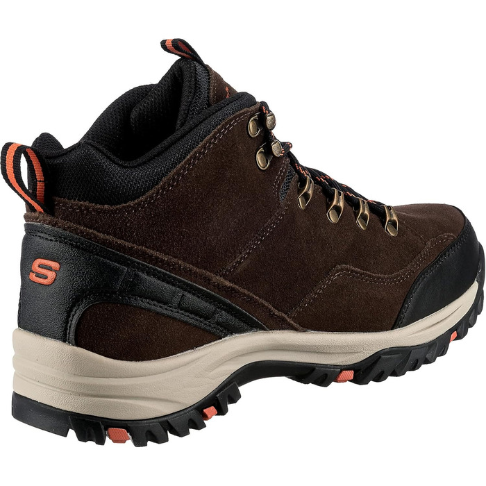 Чоловічі черевики Skechers Relment Pelmo 64869, темно-коричнева замша (45 EU)