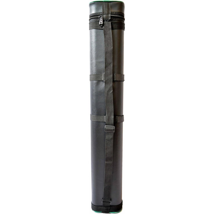 Чохол для кия Han's Delta 2x4 овальної форми, для більярдних київ (кілька кольорів, паспеліровка зелена)