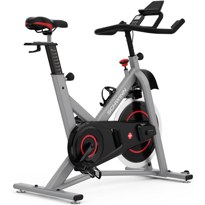 Спінбайк Schwinn IC3.5: домашній велотренажер для сайклінгу з магнітним або фетровим гальмуванням, Bluetooth FTMS, сумісність із Zwift, Peloton, Kinomap та JRNY