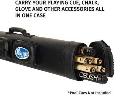 Чохол для бильярдних київ Viking з плечовим ременем, з вініловим корпусом та фетровою підкладкою