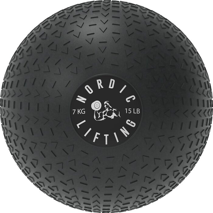 Фітнес м'яч Nordic Lifting Slamball, важкий, зручний для кросфіту та тренування кора