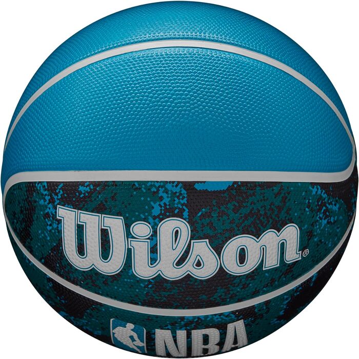 Баскетбольний м'яч Wilson №7, унісекс, чорний/синій