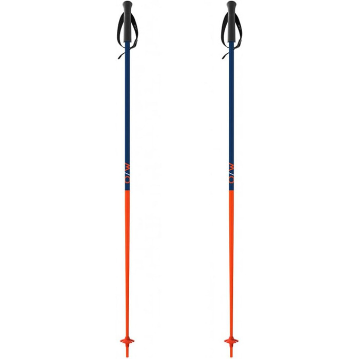 Лижні палиці Fischer OneWay GT18 Flame 120 см алюмінієві для гірських лиж