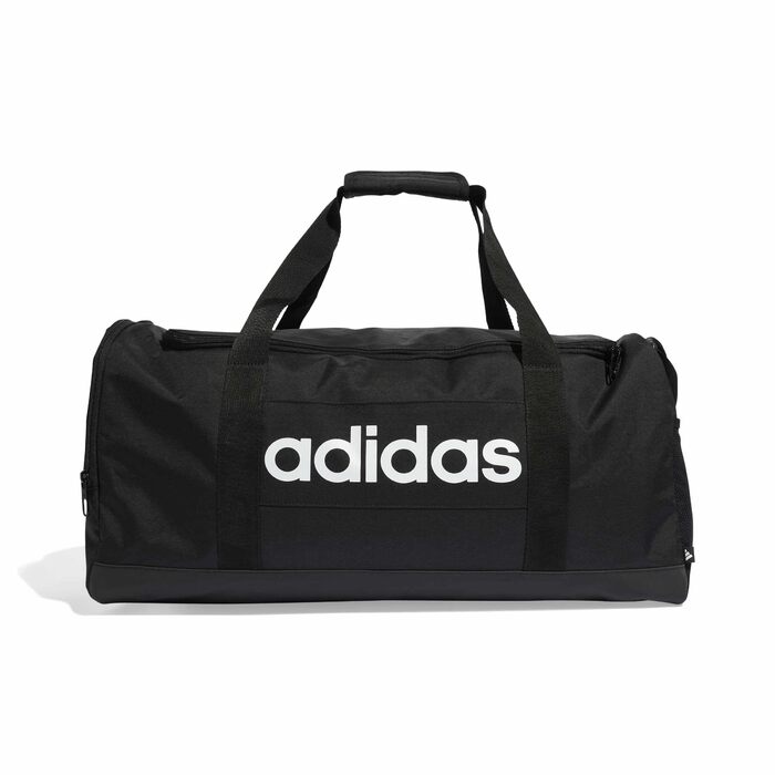 Спортивна сумка Adidas Unisex Essential Linear Duffelbag Medium (Розмір M, Колір: Чорний/Білий)