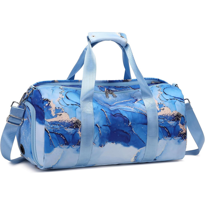 Спортивна сумка для підлітків з відділеннями для взуття та мокрого одягу, для танців, плавання, подорожей