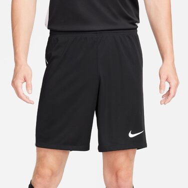 Чоловічі футбольні шорти Nike Dri-FIT League 3 трикотажні, чорні, розмір L (DR0960)