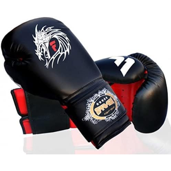 Боксерські рукавички Farabi Sports для тренувань і спарингу, 10-16 унцій, для боксу, кікбоксингу, MMA, Муай Тай, чоловічі та жіночі