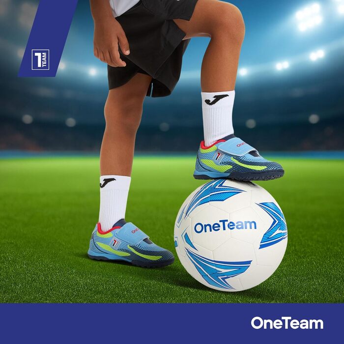 Дитячі футбольні бутси OneTeam Robero Junior TF для штучного покриття - синій, розмір 25 (26 EU)