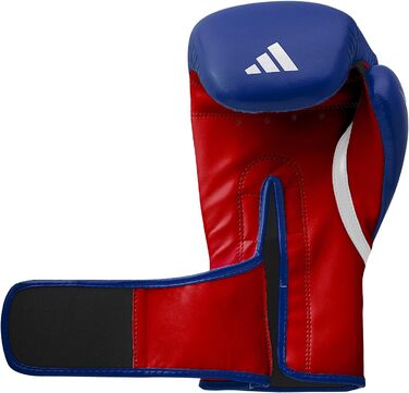 Боксерські рукавички Adidas Speed Tilt 250 - з технологією TILT, чорно-білі (10 oz, синьо-червоні)