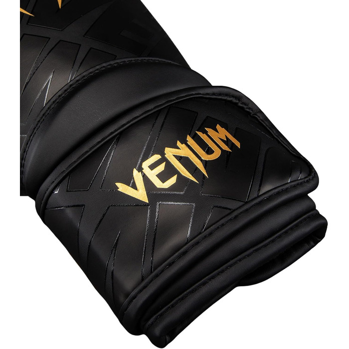 Боксерські рукавички Venum Contender 1.5 XT 3D чорні/золоті, 14 унцій