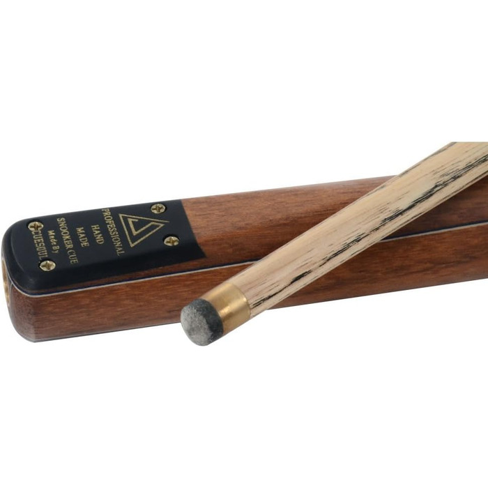 CUESOUL Snookerqueue: класичний кий для більярду, ручної роботи, 145 см, палісандр, 3/4-розбірний, з чохлом та подовжувачем CSSC006