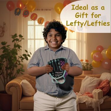 Рукавичка для бейсболу Urby для лівшів, дитяча (7-11 років), чорно-фіолетова, 11.5 дюймів