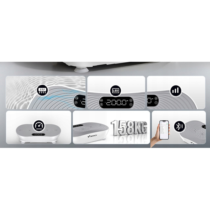 Віброплатформа Merach MR-2533B1, 150 Вт