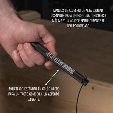Скакалка для фітнесу TRAINLIKEFIGHT RAM Speed Rope, швидкісна, для кросфіту та тренувань