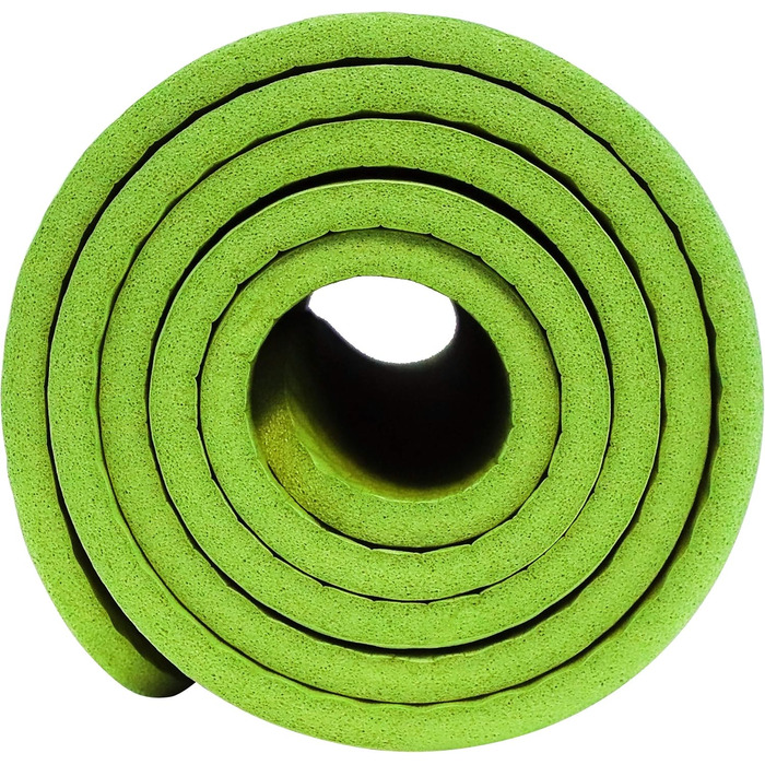 Килимок для йоги SportVida з нековзким покриттям - NBR, 180 x 60 x 1 см, для дому, з сумкою, фітнес, 6 кольорів