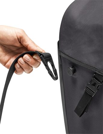 Велосипедна сумка Vaude Aqua Back Pro Single 24 л, водонепроникна, червона, для багажника, Німеччина