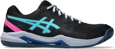 Тенісні кросівки ASICS Dedicate 8 Clay Mann Blau Weiß 40.5 EU Black Energy Aqua