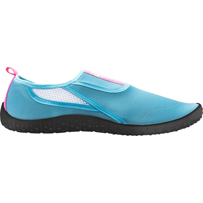 Взуття CRESSI Kiwi - унісекс, для водного спорту та прогулянок у вологих умовах, море, пляж. Кольори: блакитний, рожевий, чорний. Розмір 41 EU. Підошва чорного кольору.