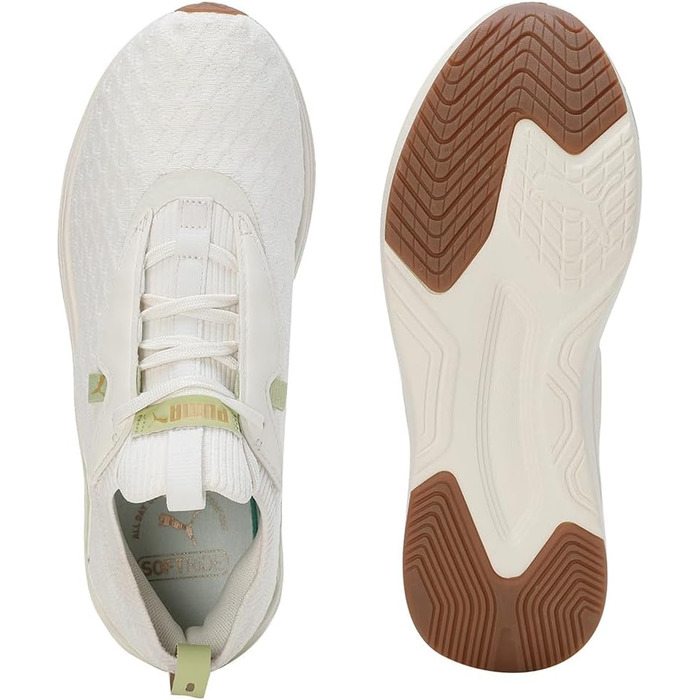 Жіночі бігові кросівки Puma Softride Stakd Premium - білий, зелений, золотий (42 EU)