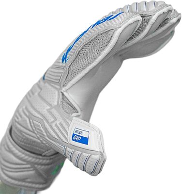 Рукавички воротарські Reusch Attrakt Grip Finger Support унісекс, розмір 10.5, для всіх поверхонь, сіро-жовті